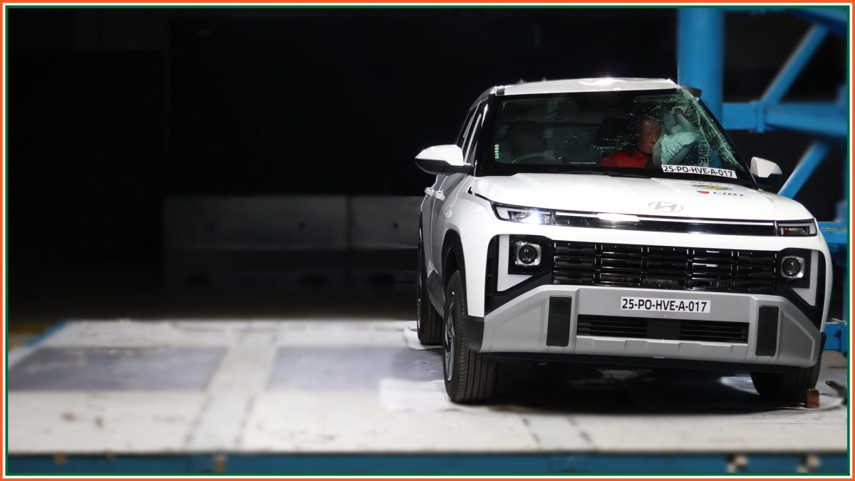 Hyundai Venue Bharat NCAP rating crash test 5 star safety