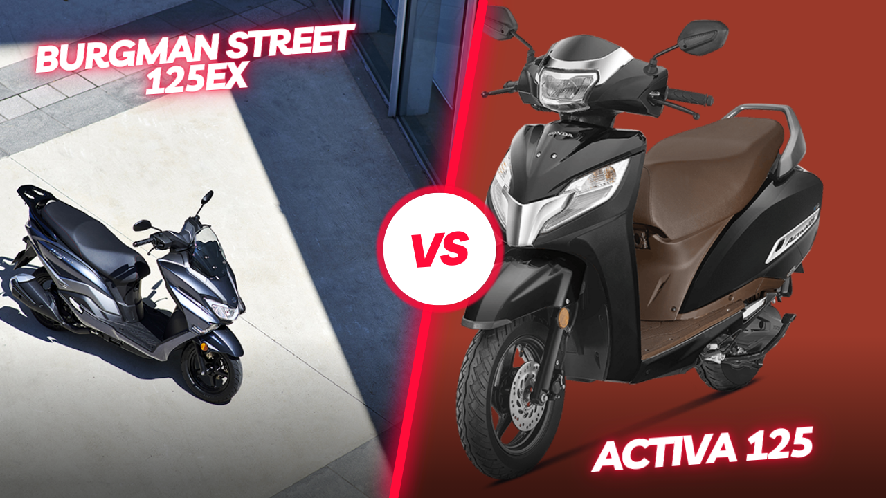 Suzuki Burgman Street vs Activa 125 scooter comparison 2026