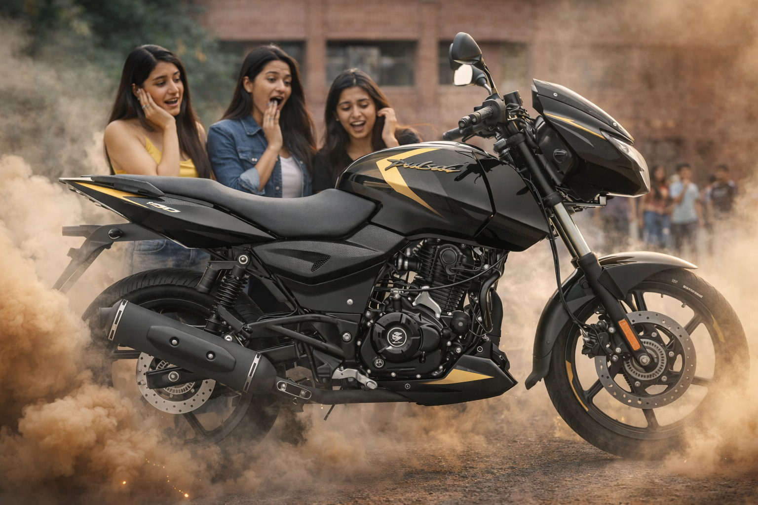 Bajaj Pulsar 180 launch India 2026 black model front view with updated design and features