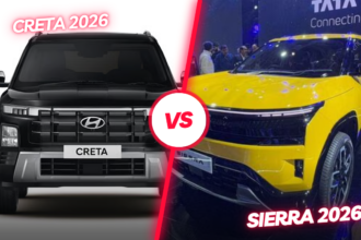 Tata Sierra vs Hyundai Creta 2026 comparison price specs features