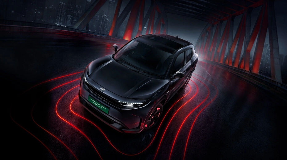 Toyota Urban Cruiser Ebella 2026 black top view India launch price Rs 23.60 lakh electric SUV 543 km range